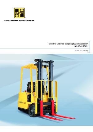 Electric forklifts Hyster A 1.50 XL