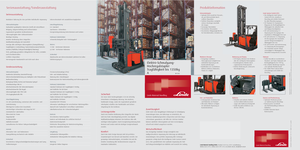 Elektrikli Yandan Yükleyiciler Linde A 10