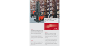 Elektrikli Yandan Yükleyiciler Linde A 10