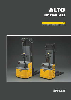 Electric forklifts Atlet Alto PS