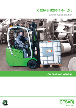 Electric forklifts Cesab B 213