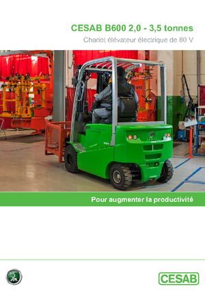 Electric forklifts Cesab B 625 L