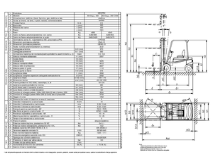 Elektrikli ön-forklift kamyonları Montini Bingo plus N 250