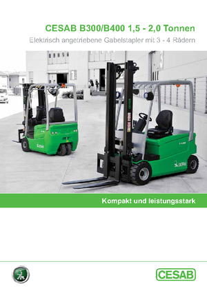 Elektrikli ön-forklift kamyonları Cesab Blitz 418 AC