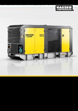 Stationary Air Compressors - Diesel, Electric, Gasoline Kaeser Mobilair M 250 E