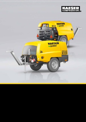Portable Air Compressors - Diesel, Electric, Gasoline Kaeser Mobilair M 50E/7 bar