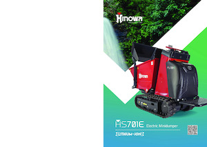 Electric Tracked Dumpers Hinowa HS701E