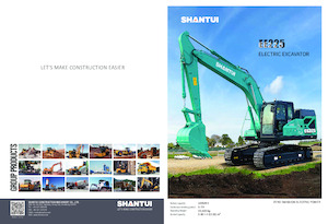 Elektrikli paletli ekskavatörler Shantui EE225-X2