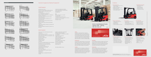 Electric forklifts Linde E 35 L
