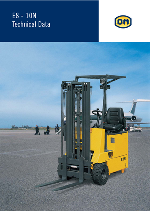 Electric forklifts OM-Pimespo E 8 N