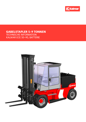 Electric forklifts Kalmar ECE 80-6