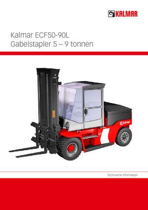 Electric forklifts Kalmar ECF90-6L