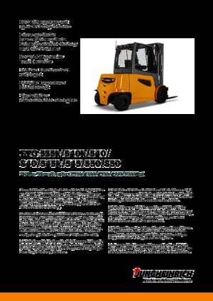 Electric forklifts Jungheinrich EFG S50