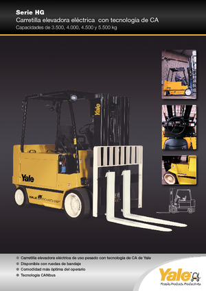 Electric forklifts Yale ERC 55 HG