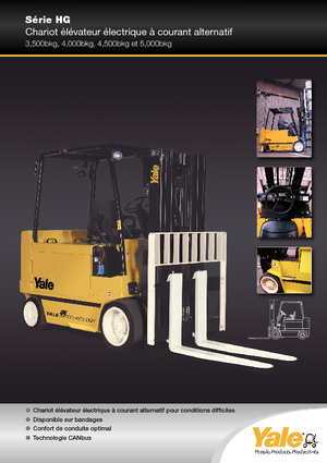 Electric forklifts Yale ERC 55 HG