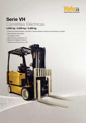 Elektrikli ön-forklift kamyonları Yale ERC40VH