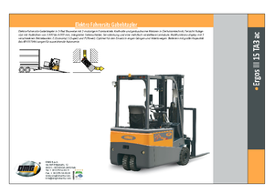 Diesel Forklifts OMG Ergos III 15 TA 3