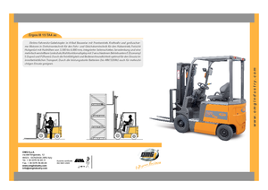 Ön forkliftler dizel OMG Ergos III 15 TA 4