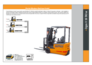 Electric forklifts OMG Ergos III 16 TA 3