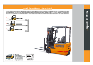 Electric forklifts OMG Ergos III 16 TA 3
