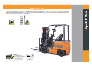 Ön forkliftler dizel OMG Ergos III 35 TA 4