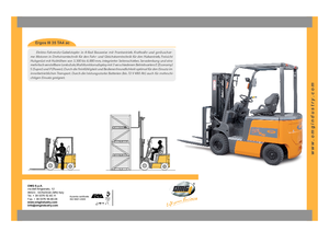 Ön forkliftler dizel OMG Ergos III 35 TA 4