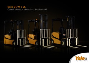 Electric forklifts Yale ERP15VT