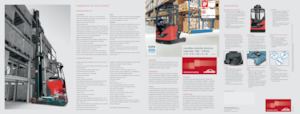 Electric Explosion Proof Reach Trucks Linde R14