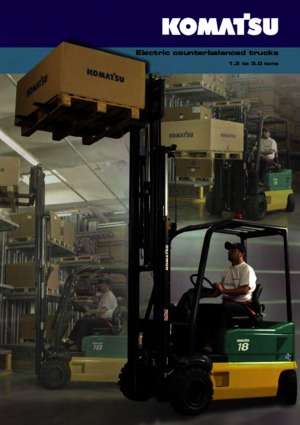 Electric forklifts Komatsu FB 18 M 2 R