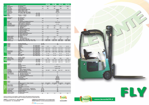 Electric forklifts Levante FLY 08
