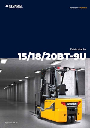 Elektrikli ön-forklift kamyonları Hyundai 20BT-9U