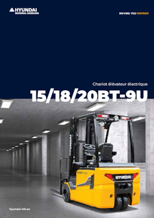 Elektrikli ön-forklift kamyonları Hyundai 20BT-9U