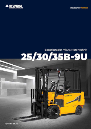 Electric forklifts Hyundai 30B-9U