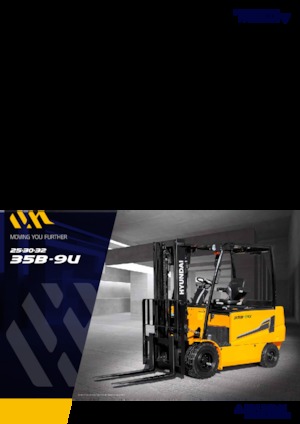 Electric forklifts Hyundai 32B-9U