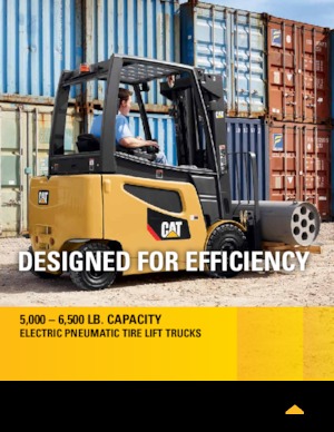 Electric forklifts Caterpillar 2EPC6000