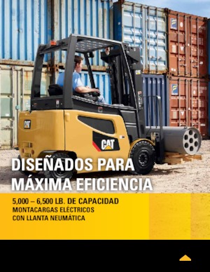 Elektrikli ön-forklift kamyonları Caterpillar 2EPC6000