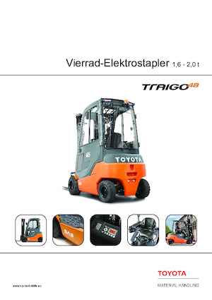 Electric forklifts Toyota 8 FBM 16T 
