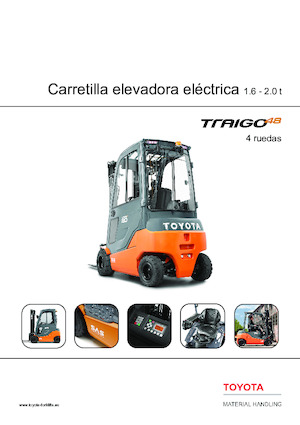 Electric forklifts Toyota 8 FBM 16T 