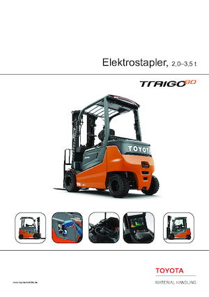 Electric forklifts Toyota 9 FBH 25T 