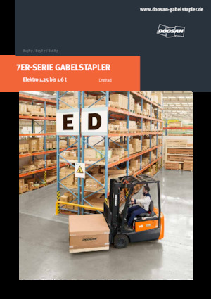 Electric forklifts Doosan B13R-7 