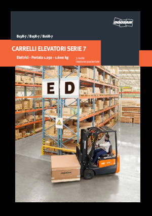 Electric forklifts Doosan B13R-7 