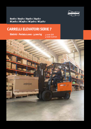 Electric forklifts Doosan B20S-7