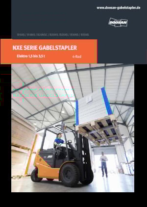 Electric forklifts Doosan B30NS 
