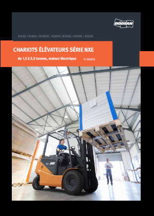 Elektrikli ön-forklift kamyonları Doosan B30NS 