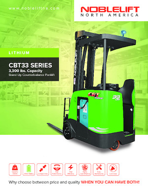Elektrikli ön-forklift kamyonları Noblelift CBT33-207