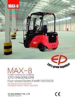 Electric forklifts EP CPD15F8