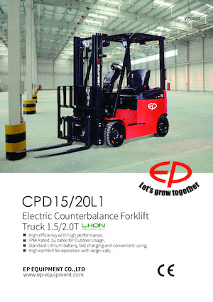 Elektrikli ön-forklift kamyonları EP CPD20L1