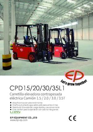 Electric forklifts EP CPD35L1S