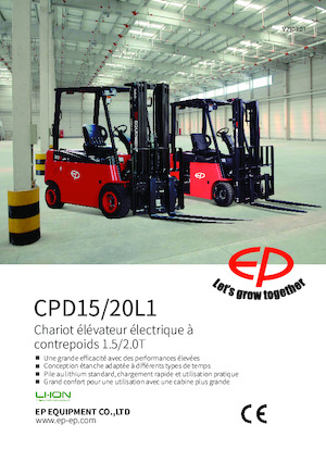 Electric forklifts EP CPD15L1