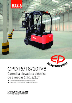 Electric forklifts EP CPD15TV8